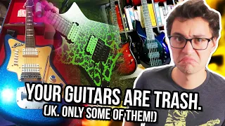 You Asked Me to Rate Your Guitars. They're All Trash. || SmashOrPassgufish