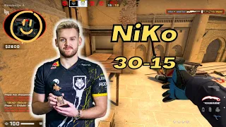 CSGO POV | G2 NiKo (30-15) Mirage POV | FACEIT Ranked | Mar 28, 2023