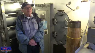 Inside the History:  8" 55 Gun Room of Turret II on Heavy Cruiser USS Salem CA-139