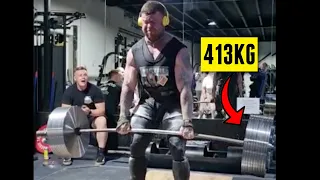 A New U105KG Strongman Deadlift World Record