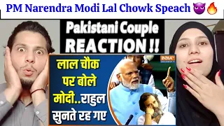 PM Narendra Modi Lal Chowk Attitude Speach 😈🔥| Indian PM Modi Attitude Video | Pakistani Reaction