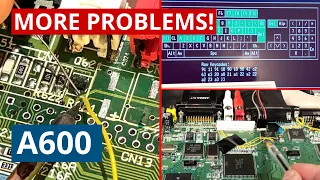 The problematic Amiga 600 - No audio! - More problems with the repair and restoration!