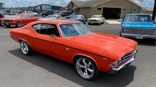 Test Drive 1969 Chevelle ZZ502 4 Speed SOLD $42,900 Maple Motors #1188