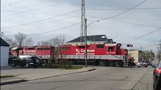 RJ Corman Belt Line local shoving down the old C&O Lexington Subdivision at Lexington KY