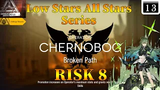 Arknights CC#2 Day 13 Broken Path Risk 8 + Challenge Guide Low Stars All Stars