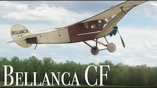 54" Bellanca CF - First Trim Flights - Model Airplane