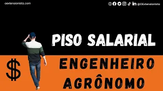 Você sabe qual é o piso salarial do Engenheiro Agrônomo? #shorts