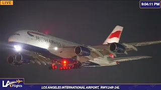 LIVE @Los Angeles International Airport | LAX Plane Spotting