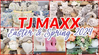 TJ MAXX EASTER AND SPRING HOME DECOR 2024 Shop with Me New Arrivals!