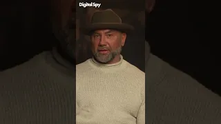 Dave Bautista recalls emotional final Guardians of the Galaxy scene 😭 #shorts