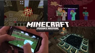 EVERY OFFICIAL MINECRAFT POCKET EDITION TRAILER: Updated