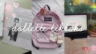 🎀 romanticizing school like an it girl 🎀 (dollette/girly/pink tiktok compilation)
