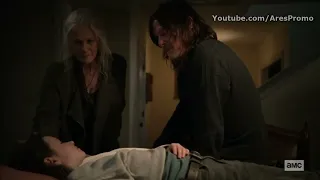 The Walking Dead 11x24 "Daryl talks to Judith" Season 11 Episode 24 HD "Rest in Peace"