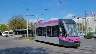 Cluj Napoca: str. Primăverii (Bucium). Tram nr. 88, route 101