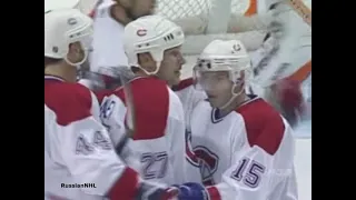 Alex Kovalev's top shelf wrister vs Flyers for Canadiens (11 oct 2006)