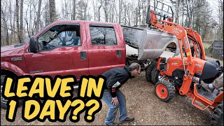 Cheap F350 has Major Problems Right Before the Offroad Games!