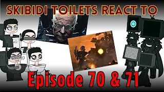 Past Skibidi Toilet Alliance React To All Skibidi Toilet Episodes 1 - 71