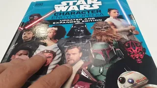 unboxing a starwars character encyclopedia updated & expanded edition