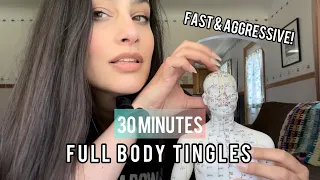 ASMR Tingles with the Acupuncture Doll | Fast & Aggressive Scratch Tapping