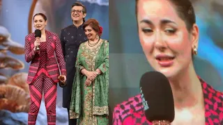 Hania Aamir Gets Emotional for Gaza | Hum Style Awards 2024