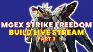 MGEX Strike Freedom Live Build Stream Part 3 w/ Jess (Discord Chat enabled)