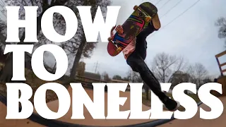 HOW TO BONELESS | MINI RAMP TRICK TIP