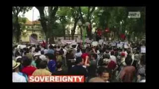 mitv - Vietnam protesters attack China over sea dispute