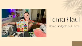 Temu Haul, Home Gadgets & Purse