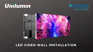 Unilumin LED video wall installation