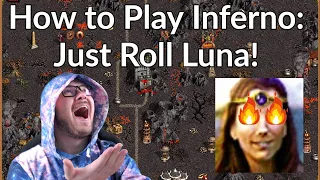 How to Play Inferno: Just Roll Luna! || Heroes 3 Inferno Gameplay || Jebus Cross | Alex_The_Magician