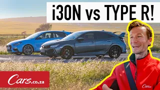 Drag Race! Honda Civic Type R vs Hyundai i30N