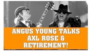 Angus Young AC/DC Rolling Stone Interview:  Talks Axl Rose & Retirement