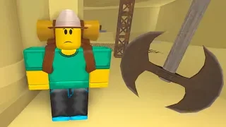 Побег из ПИРАМИДЫ в ROBLOX! Челлендж выживание в Роблокс игры для детей