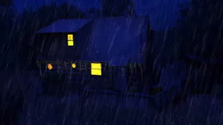 Rain Sounds for Sleeping - 99% Fall Asleep Instantly with Rain Sound and Thunder at Night