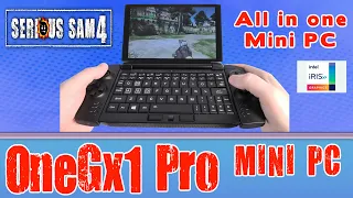 OneGX1 Pro Serious Sam 4 on Handheld Mini PC Intel Core i7-1160G7 Intel Iris Xe One Mix 4