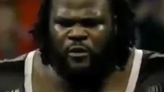 Mark Henry Attacks Kurt Angle Smackdown 2006