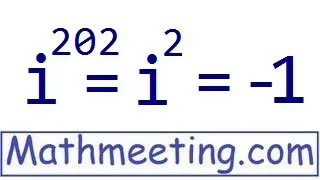 Imaginary numbers - Simplifying large exponents