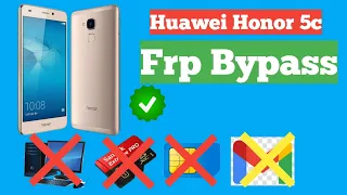 How to frp bypass Huawei Honor 5c nem-AL10 Frp Bypass | nem-l51,gt3-l21 frp google account unlock