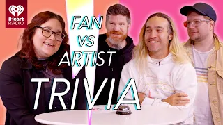 Fall Out Boy Goes Head To Head With Their Biggest Fan! | Fan Vs Artist Trivia