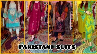 Pakistani suits design 2023 😍 || Pakistani lawn suits 🤍 || stitched Pakistani suits 2023 ❣️