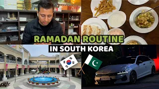 Ramadan vlog 🇰🇷🇵🇰 | Car service | South Korea