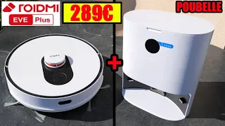 ROIDMI EVE PLUS robot aspirateur laser avec poubelle à 289 €...un rapport qualité prix imbattable?..