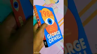 GeorgeOrwell's1984 unboxing #1984georgeorwell #nonfictionbooks #dystopiannovel #socialsciencefiction