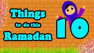 10 Things to do this Ramadan! *Home Edition*