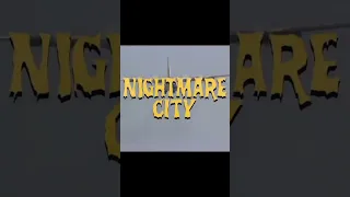 NIGHTMARE CITY o la invasión de los zombies atómicos (1980). Una gran película de terro. #80s #cine