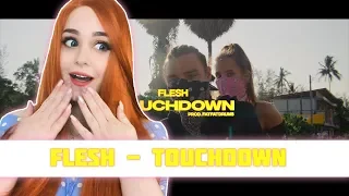 РЕАКЦИЯ на FLESH - TOUCHDOWN (Official Video)