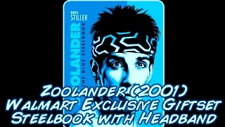 Zoolander (2001) Walmart Exclusive Steelbook Giftset with Headband | Unboxing