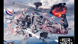 AH-64D APACHE  ++15💀 kills in 8 Min  - Sim  -   (War Thunder)
