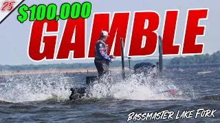 GAMBLING it ALL to WIN $100,000!! - Bassmaster Elite Lake Fork 2022 (Tournament) - UFB S2 E25 (4K)