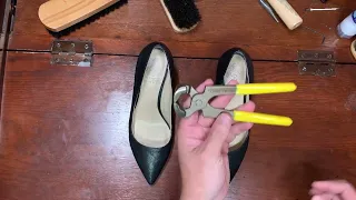 How to replace high heel tips